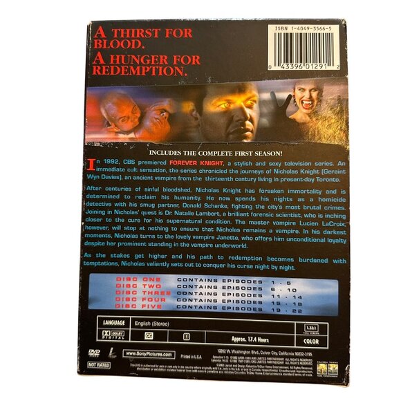 Forever Knight The Trilogy Part 1 & Part 2 DVD Box Set - Picture 3 of 9